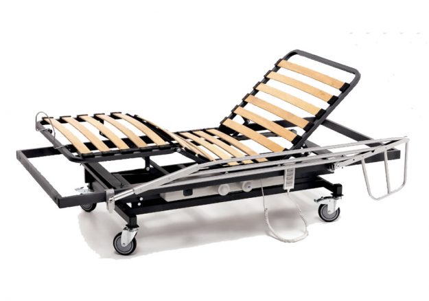 somier geriatrico con carro elevador